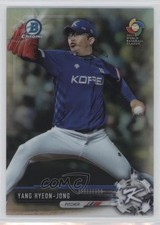 2017 Bowman Chrome Prospects Refractor 24/499 Hyeon-jong Yang #BCP141 3q5
