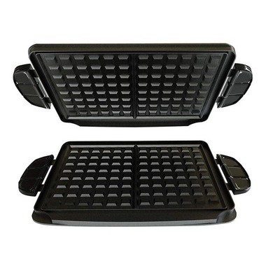 Genuine George Foreman Evolve Grill Type Waffle Plates GFP84WP Dishwasher-Safe