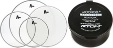 Attack Proflex 1 Clear Rock 4-piece Drumhead Pack + RTOM MG Value Bundle