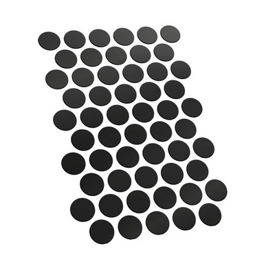 Round Magnetic Sheet SELF-ADHESIVE - 25mm - trays bases magnet movement