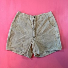Vintage 90s Womens Corduroy High Waisted Shorts - Vintage Womens Corduroy Shorts