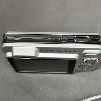 Sony Cyber-shot DSC-W170 10.1MP Digital Camera - Silver (DSC-W170