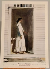 ANDREW WYETH  “Lady of the House” Exhibition Poster