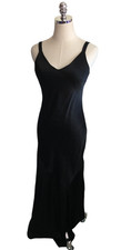 Express Black Maxi Dress Women's Size Small Quiet Luxury 90s Minimalism