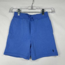 Polo Ralph Lauren Blue Fleece Sweat Shorts Boys Size 6