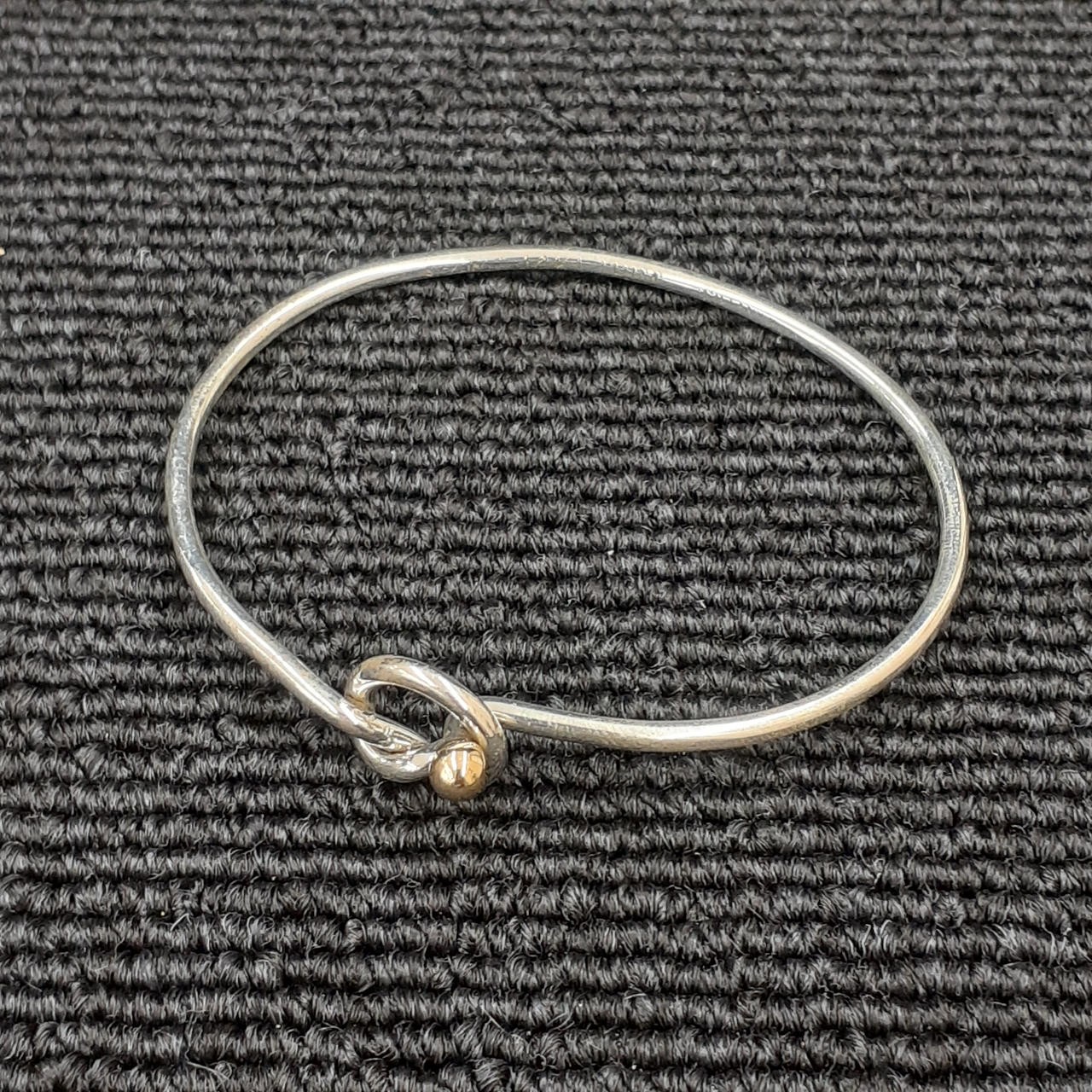 Tiffany Co Y0713 Sterling Silver Heart Tag Bracelet