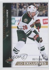 2015-16 Upper Deck UD Exclusives 57/100 Thomas Vanek #347 0f8