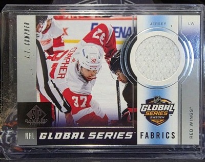 J.T. COMPHER 24-25 UD SP Game Used 2023 Global Series Sweden Fabrics #GSF-JC
