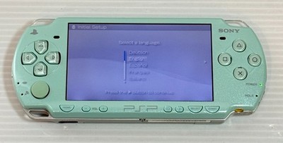 Sony PSP-2000 PSP 2000 Console Blume Mint Green in box Region free