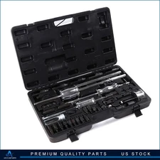 ?Complete Sets Auto Truck Diesel Injector Extractor Slide Hammer Puller Adaptor