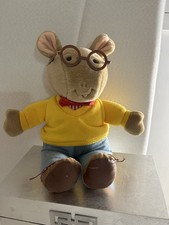 Vintage Eden 1996 Marc Brown PBS Plush Arthur Stuffed Animal Doll 13" G5