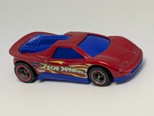 2004 Hot Wheels #203 Track Aces SPEED BLASTER Red/Blue w/Gray CM5 Variant