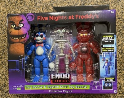 Five Nights at Freddy s FNAF Endo Series TOY BONNIE & SYSTEM ERROR TOY BONNIE