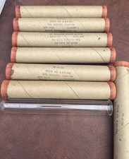 Lot Of 7 Vintage Folin-Wu Culture Tube Test Tubes 4-456-950