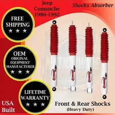 Rancho Oem Front Rear Shocks For 1986-1992 Jeep Comanche Lifetime Warranty