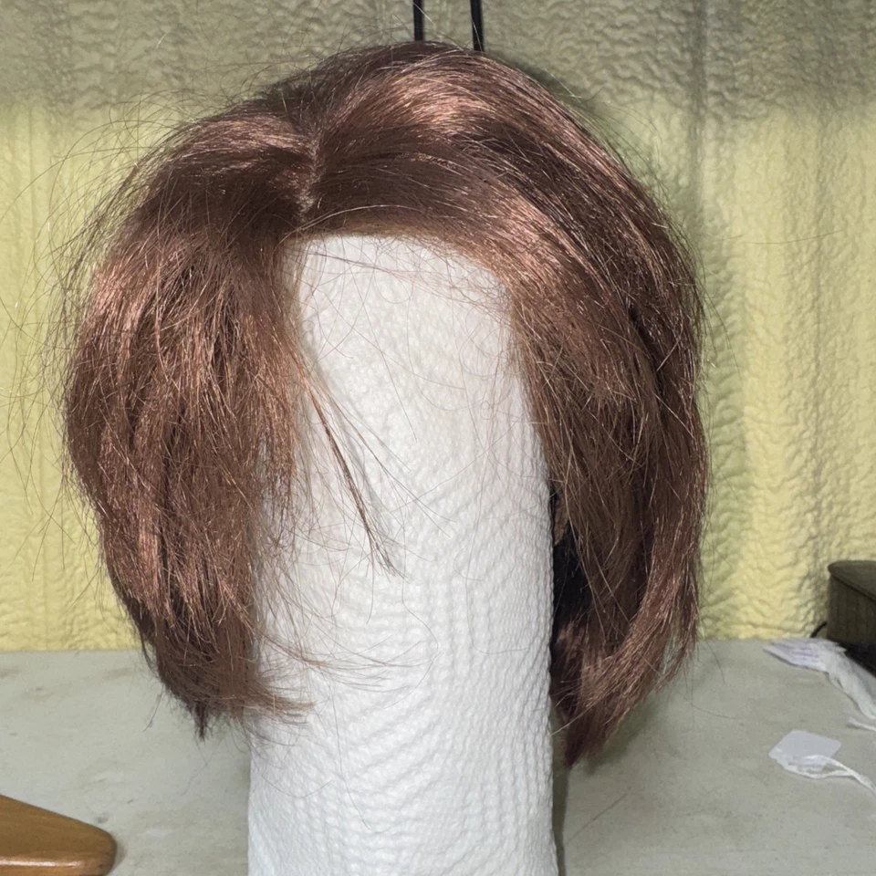 Peluca Tony Of Beverly VENUS Bob Corto Con Flequillo Color 2 (Rojizo) Fibra Sintética Foto 4 de 4