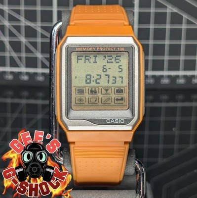 Casio DATABANK VDB-101 Orange Touchscreen Invisible Machine Series VDB-101JIM-4T