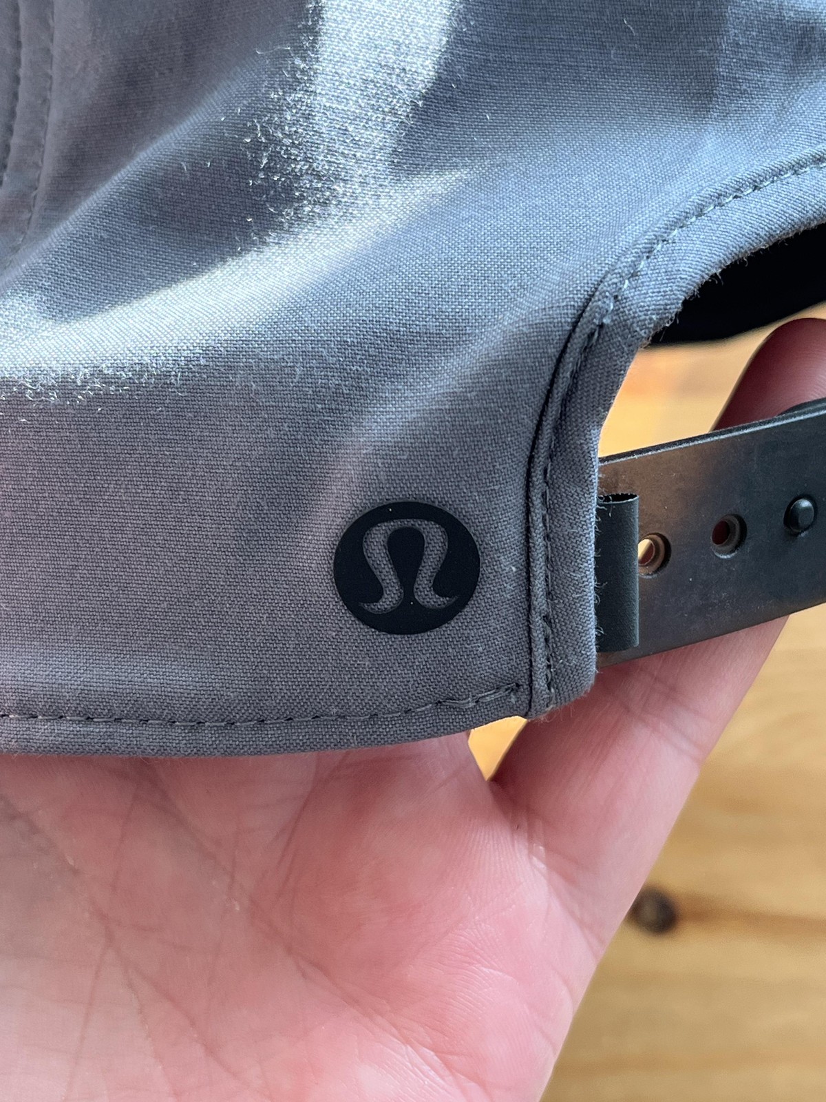 Lululemon Hat Cap Snap Back Gray Performance Athl… - image 4