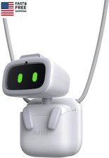 Aibi Pocket Pet - Wearable Robot  Chatgpt Powered AI Companion with Voice Comma
