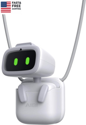 Aibi Pocket Pet - Wearable Robot | Chatgpt Powered AI Companion with Voice Comma