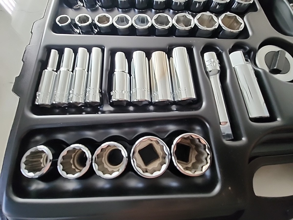 Blackhawk by Proto 82 Piece Socket & Ratchet Set, 9782-B, In Hard