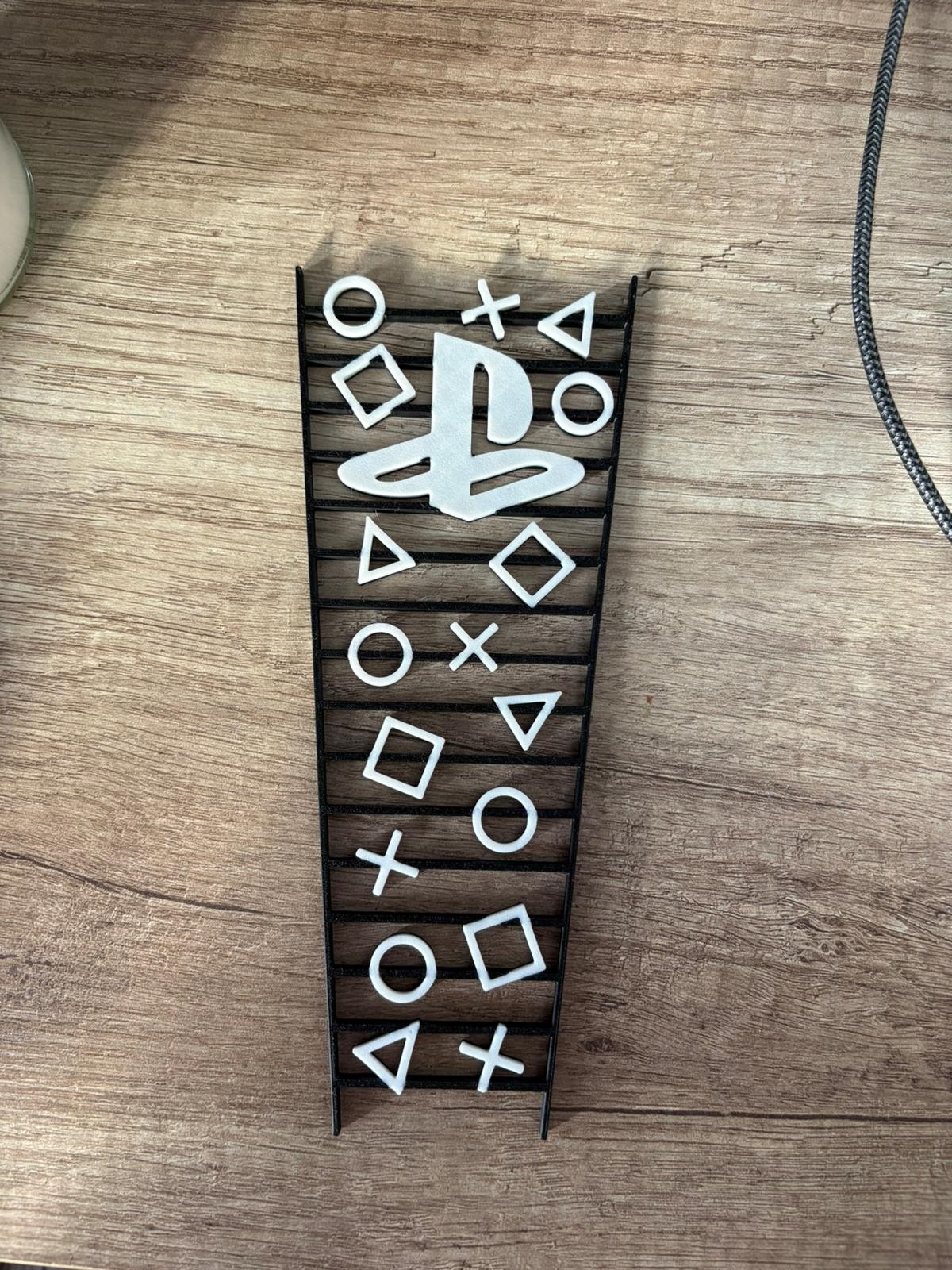 Cover PS5 Fat Slim Simboli Controller Faceplate Frontale Multicolore Gaming foto 2