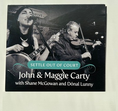 John & Maggie Carty CD Settle Out of Court Irish Traditional Boyle Roscommon