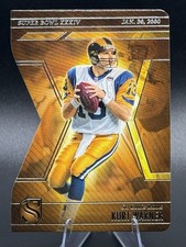 2025 Panini Silhouette Super Bowl Die Cut #10 Kurt Warner St. Louis Rams