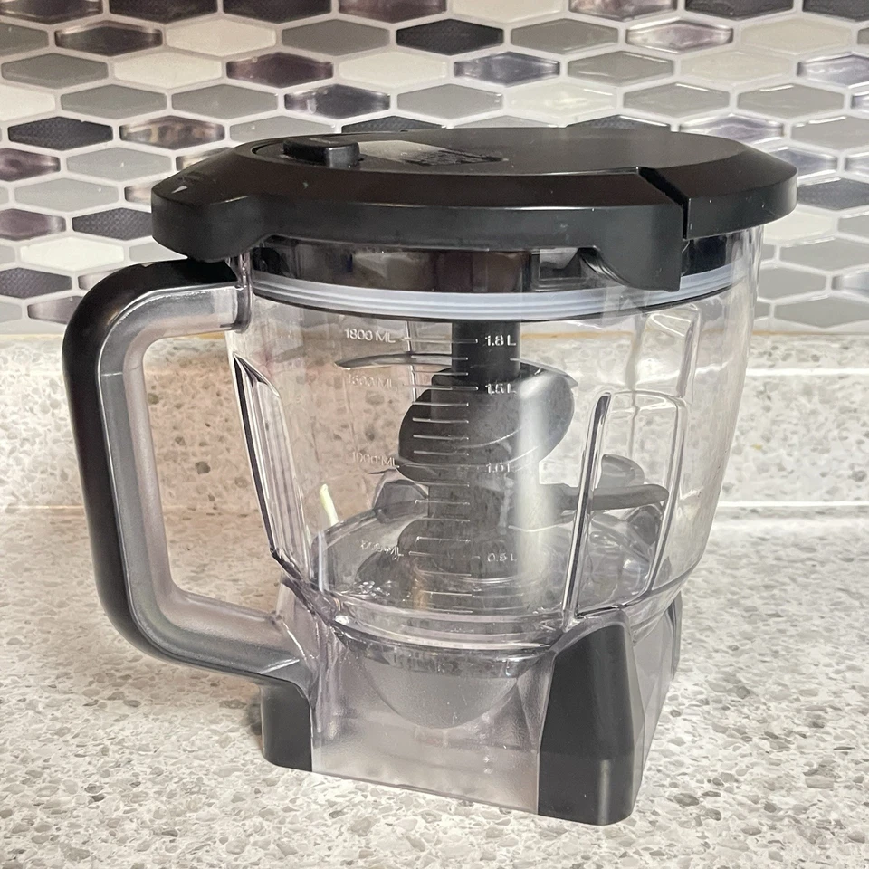 Licuadora Ninja Procesador de Alimentos Tazón Jarra 64 OZ con Hoja y Tapa GH-14014 Foto 2 de 4
