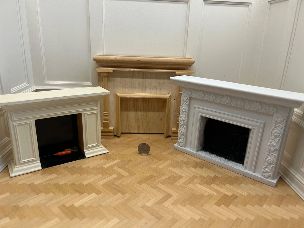 Chimenea de casa de muñecas a escala 1/12, modelo en miniatura, muebles, accesorios Chimenea de casa de muñecas a escala 1/12, modelo en miniatura, muebles, accesorios