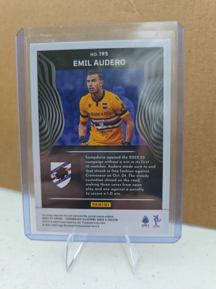 2022-23 Panini Chronicles Illusions Serie A Emil Audero /23 - Image 2 of 2