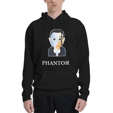 The Phantom of The Opera Pullover Hoodie Mens Sweatshirt Drawstring Long Sleeve