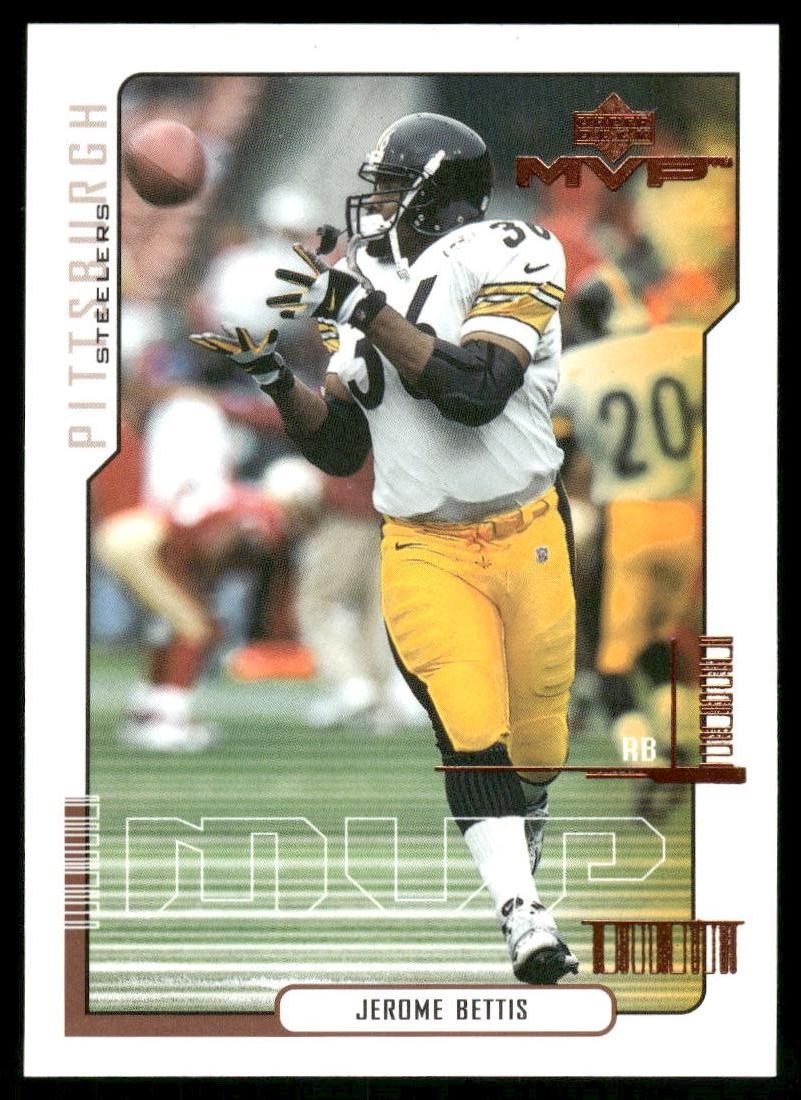 Jerome Bettis 2000 Upper Deck MVP Pittsburgh Steelers #133 Near Mint or Better