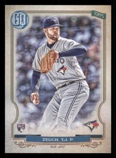 2020 Topps Gypsy Queen #74 T.J. Zeuch RC