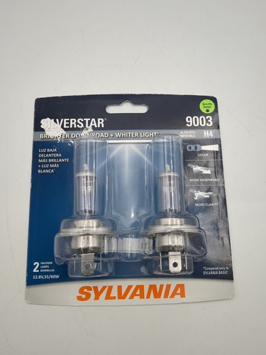 Sylvania Silverstar Down Road 2 Pack Auto Lights 9003ST.BP2 D๐