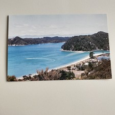 Vintage Postcard New Zealand Goods Torrent Bay Abel Tasman National Park