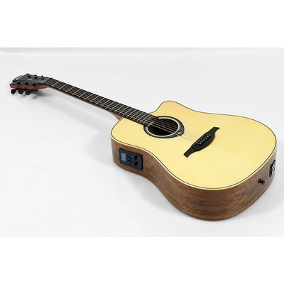Lag Guitars Tramontane HyVibe Dreadnought AE Smart Guitar 197881223465 OB