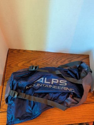 ALPS Mountaineering Blue Packable Duffel Bag Travel Camping Stuff Sack Gear Bag