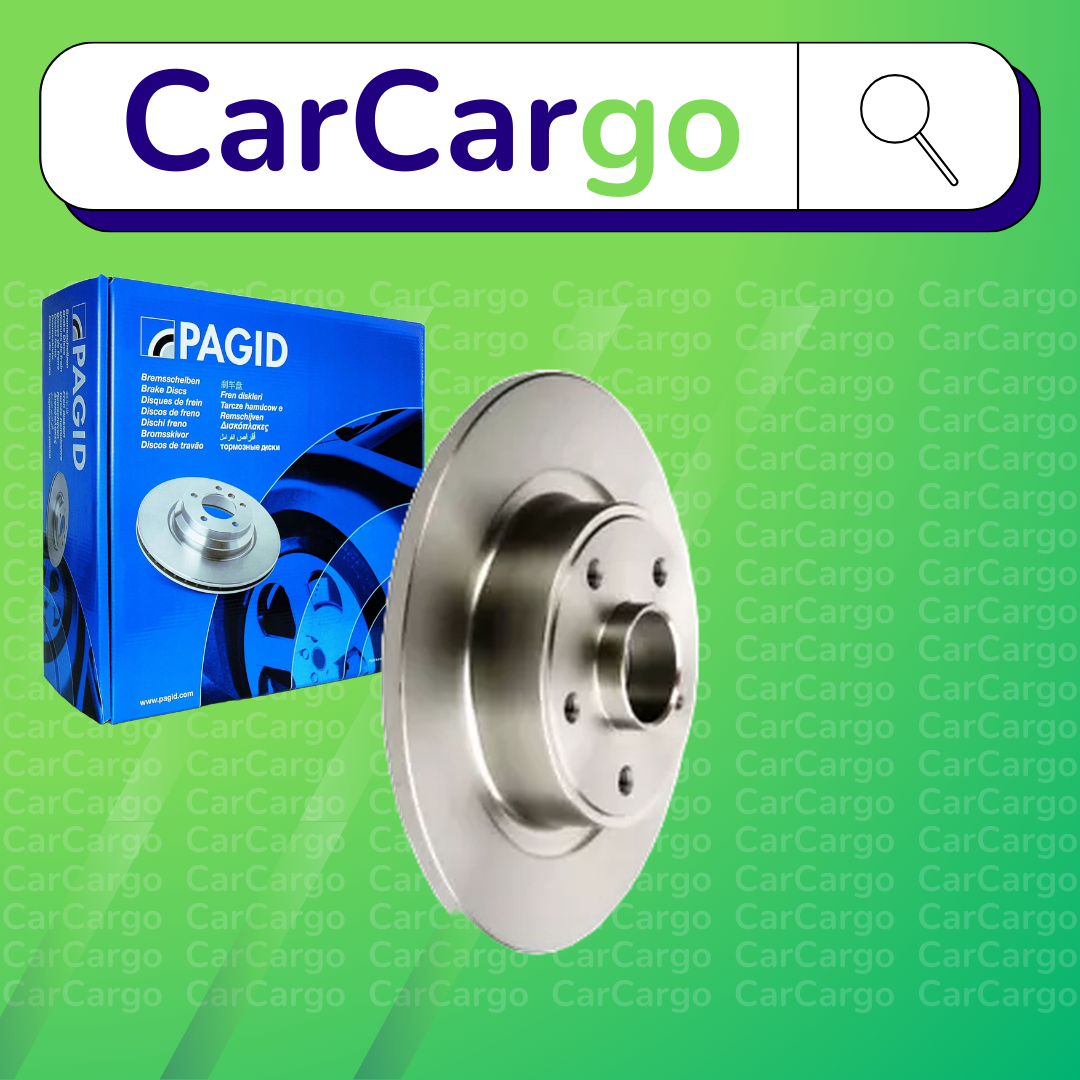 Pagid Solid Rear Brake Discs Pair For Renault Laguna 2.2 dCi 2001-2007 274 mm