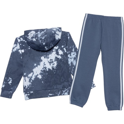 ADIDAS 2 Pc Outfit Hooded Sweatshirt SHIRT & JOGGER Pants SET BOYS Size 7 NEW - Picture 2 of 3