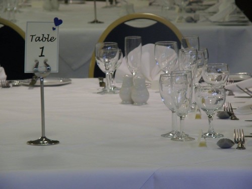 Personalised Wedding Guest Table Plan & Table top Cards x10 Many heart colours - Picture 10 of 13