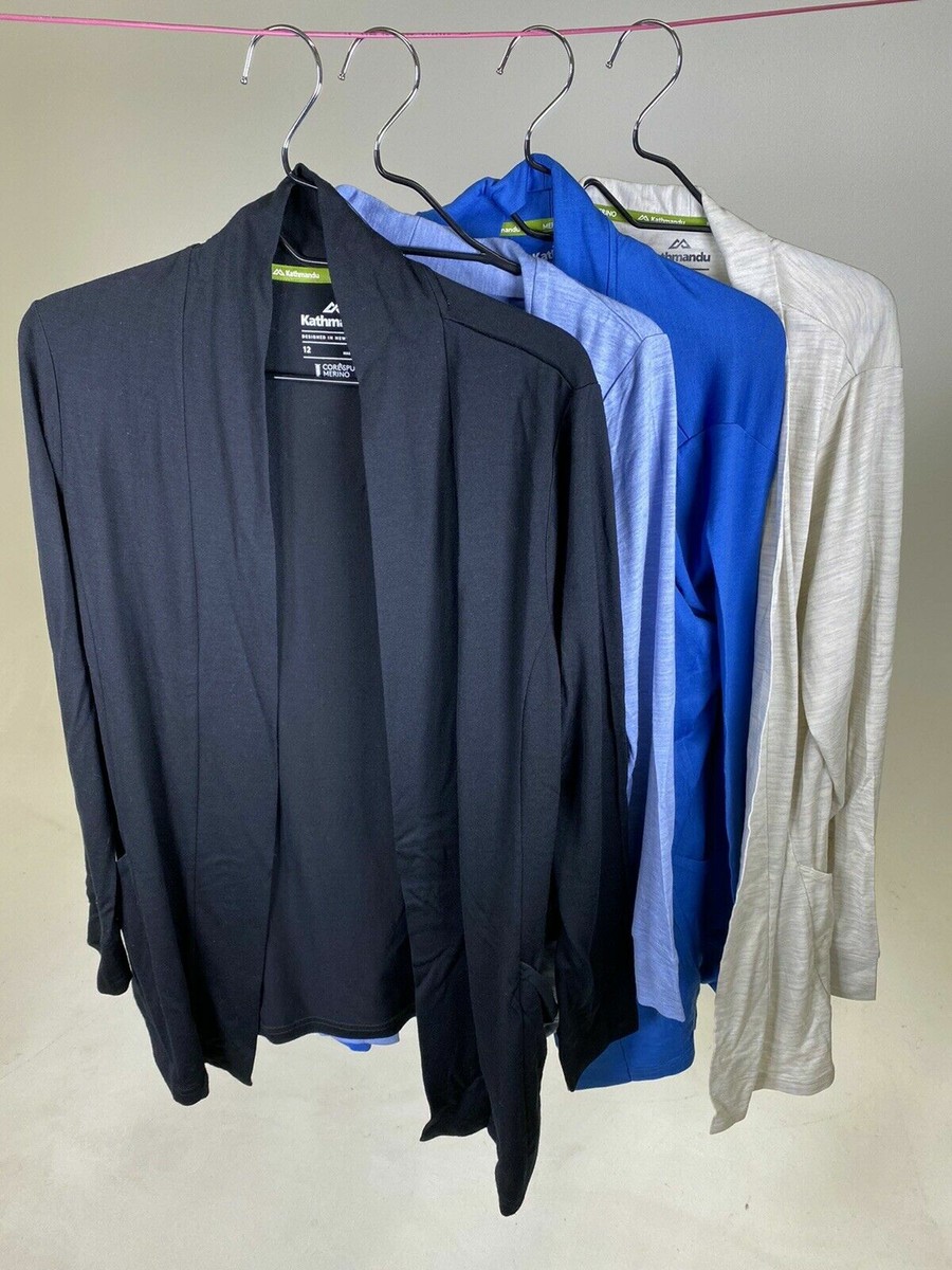 Kathmandu Merino Wool Women's Cardigan Sizes 8, 10, 12, 14, 16, 18 NEW! - Main Image