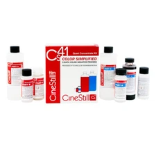 CineStill CS41 Color Simplified 2 Bath C 41 Film Processing Quart Kit 24 Rolls