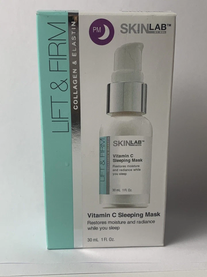 SKINLAB LIFT& FIRM Vitamin C Sleeping Mask 1fl.oz./30mL Brand New - Image 2 of 2