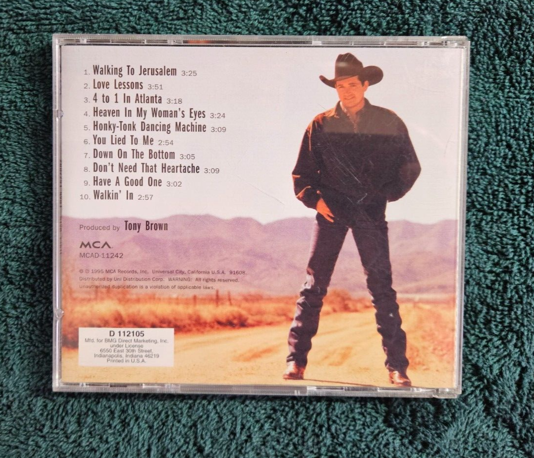TRACY BYRD love lessons country music audio cd WALKIN IN have a