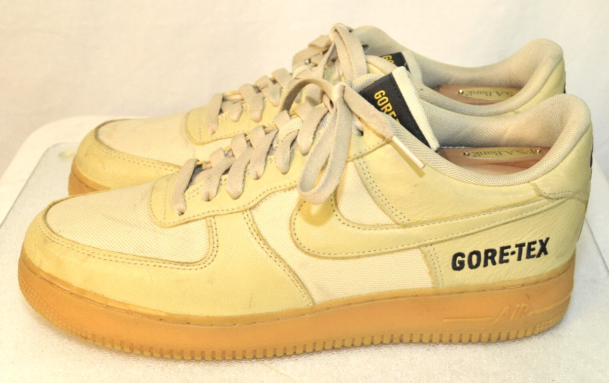Nike Air Force 1 Men s 11 Low GTX Gore Tex CK2630 700 Team Gold eBay