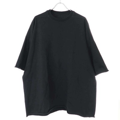 Rick Owens 23SS Tommy T Shirt Oversized RU01C4283-BA Black F Used 