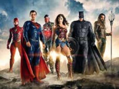 SUPER MAN, BAT MAN, FLASH, - 3D D C COMICS HELDEN BILD DRUCK 400mm x 300mm