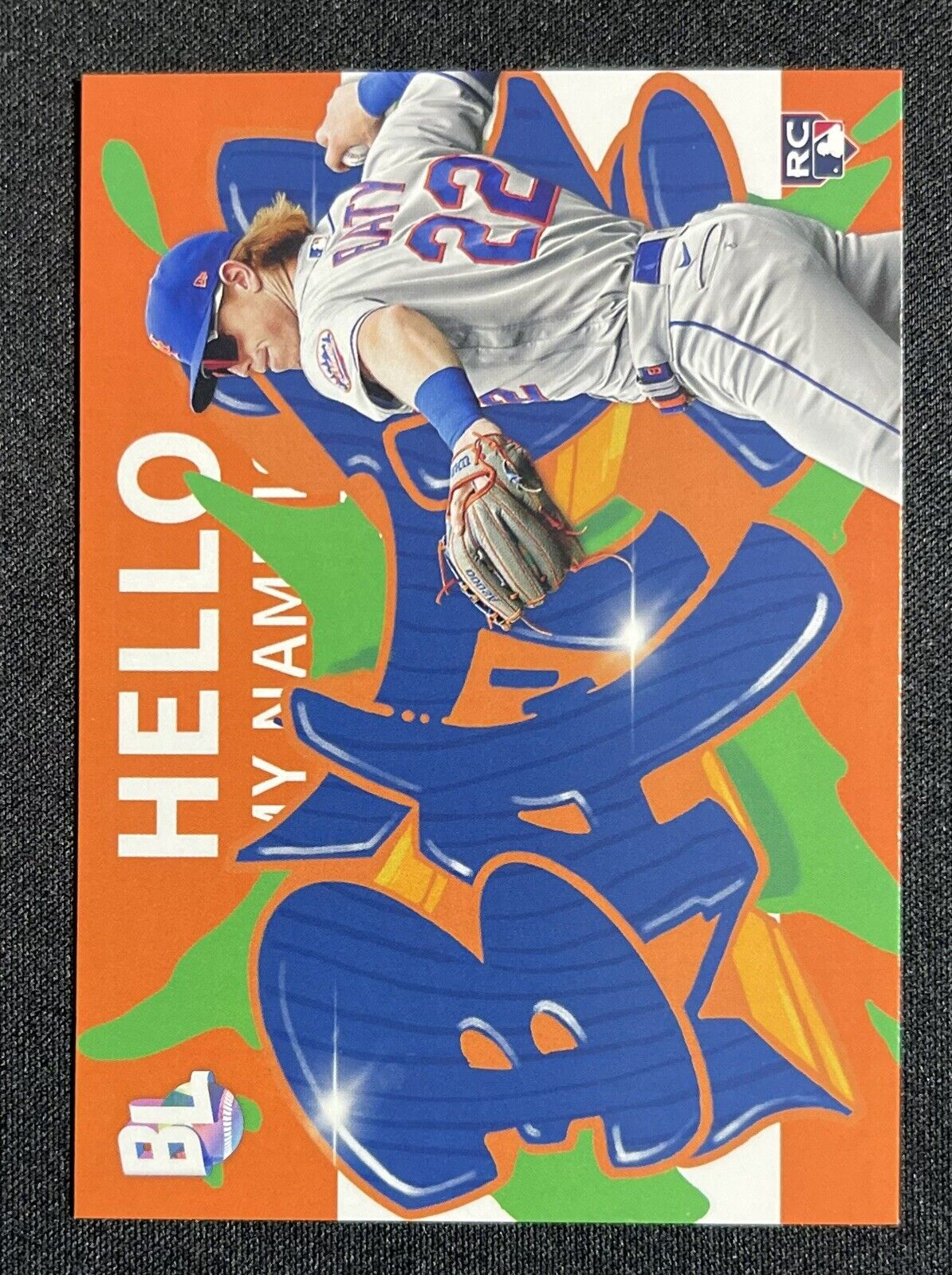 2023 Topps Chrome Lets Let's Go #LGC-39 Brett Baty RC Rookie SSP  Insert NY Mets