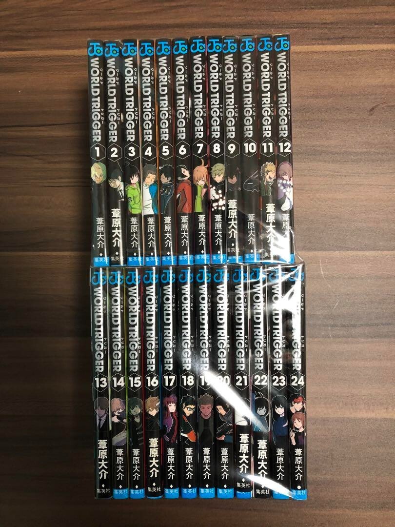 WORLD TRIGGER 1〜24巻セット World Trigger 1-24 Complete Set Manga Comics Aihara Daisuke